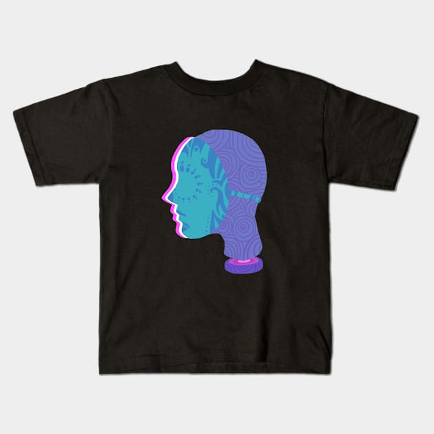 Masquerade Kids T-Shirt by ElectricUnicorn